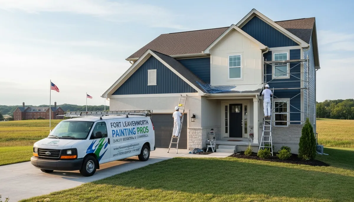 Professional house painting service in Kansas City, KS for exterior and interior homes