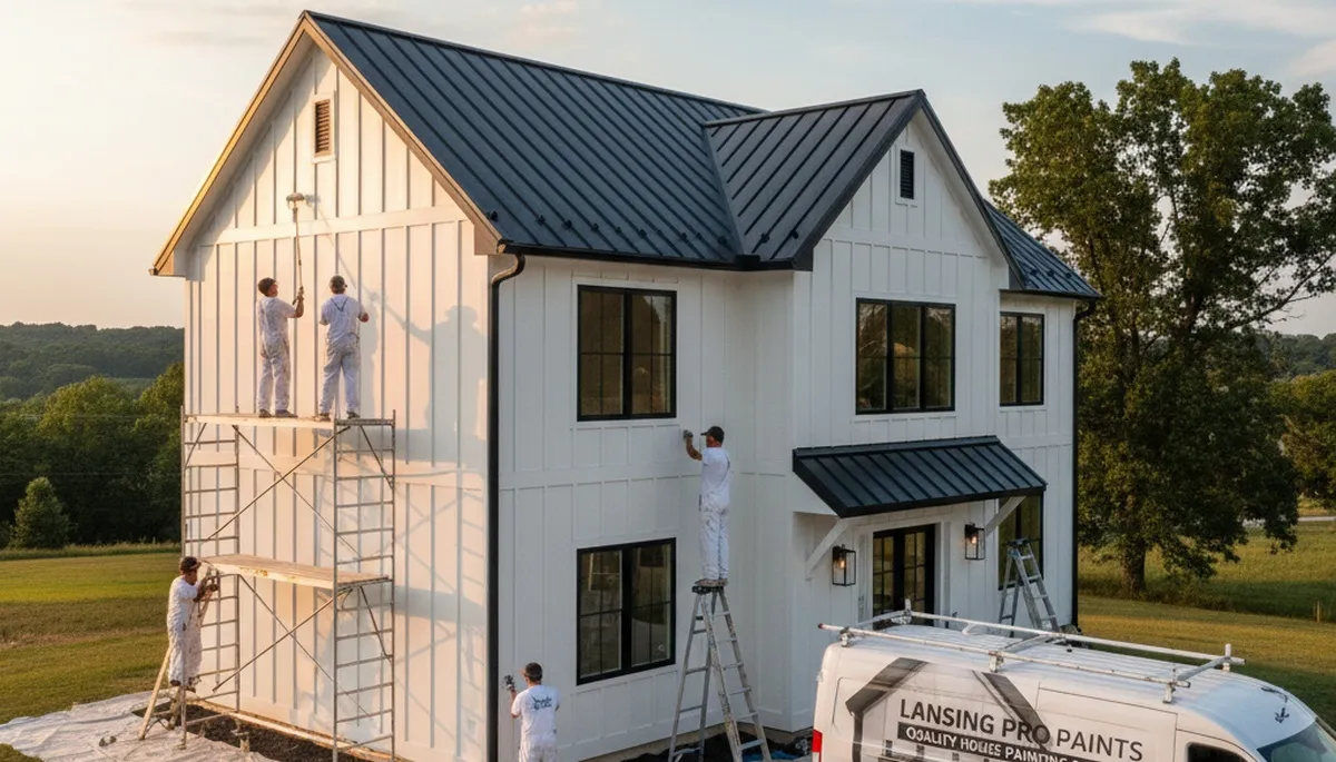 House painters in Kansas City, KS delivering professional exterior and interior painting services