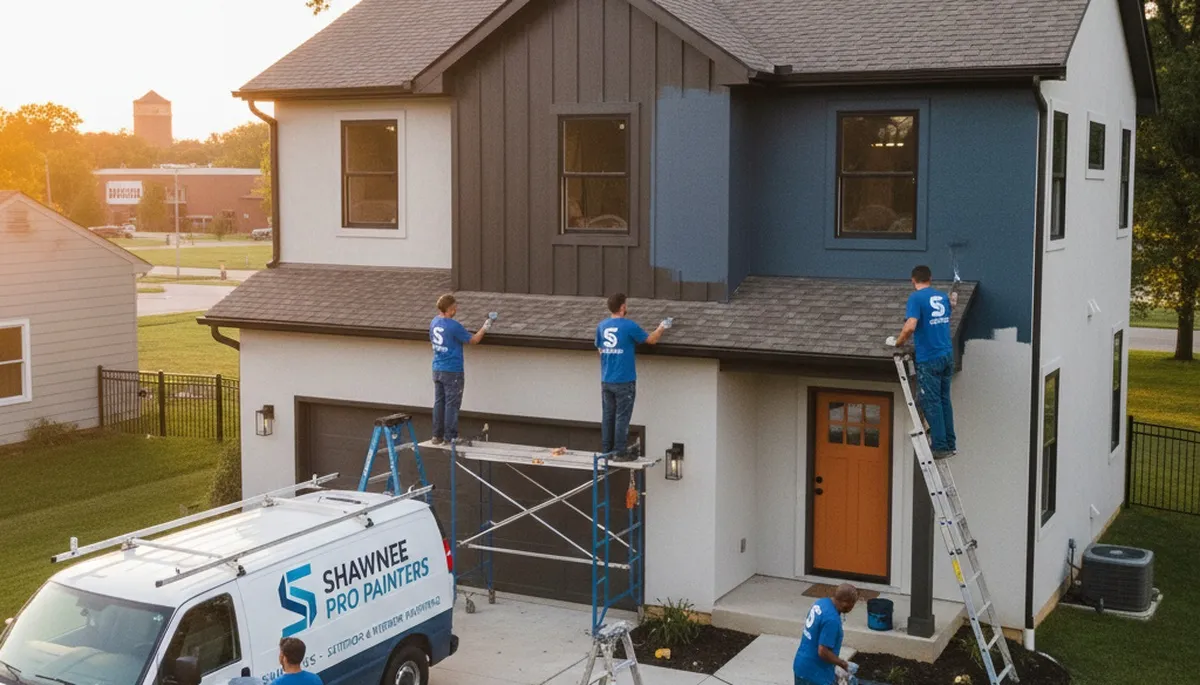 House painting team serving Kansas City, KS with professional interior and exterior painting services
